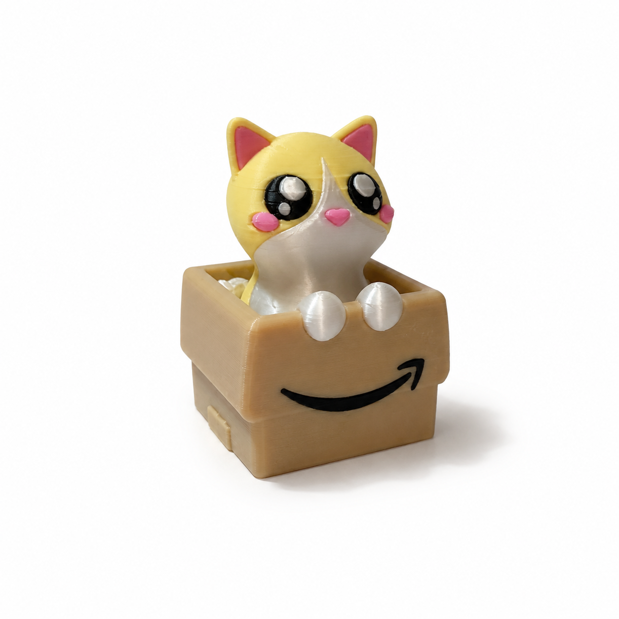 Yellow Clicker cat